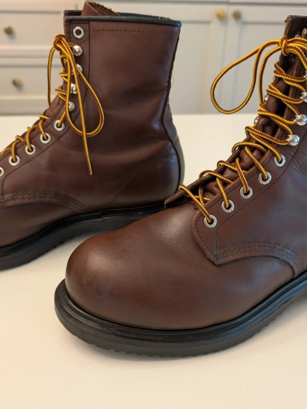Red Wing 2233 SuperSole EH Safety Toe Work Boots Size 9D